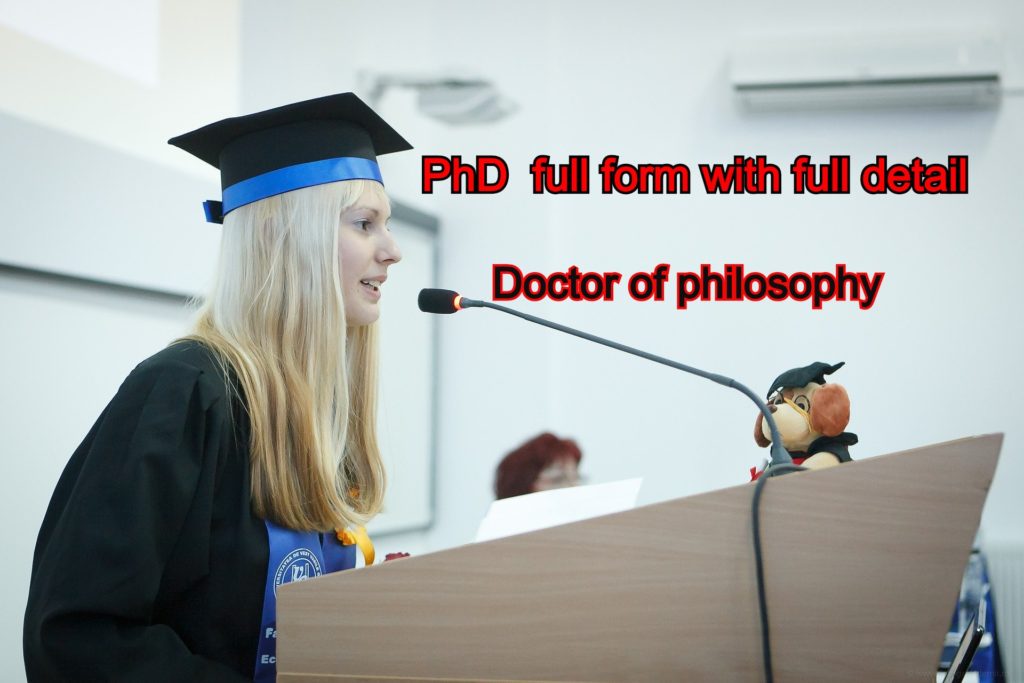  phd full form