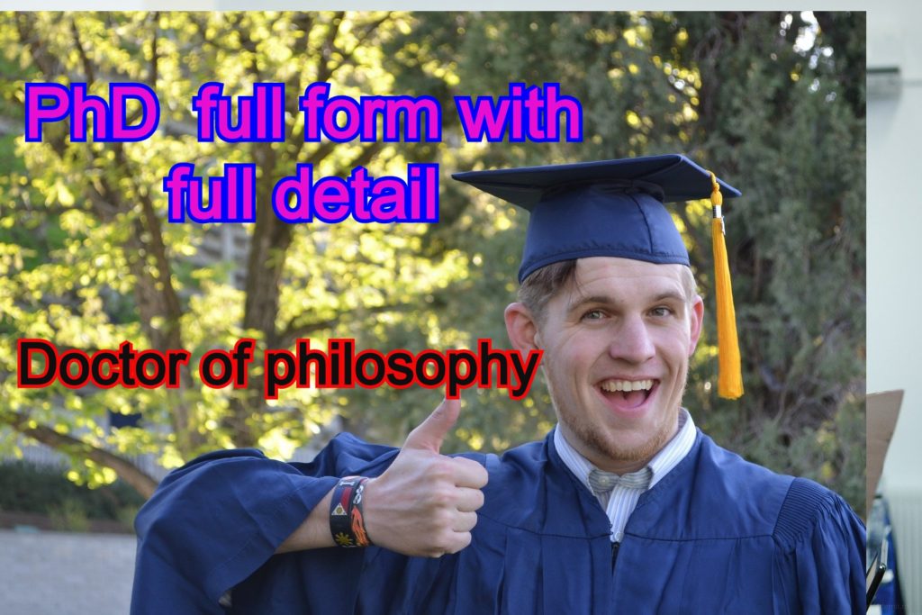  phd full form