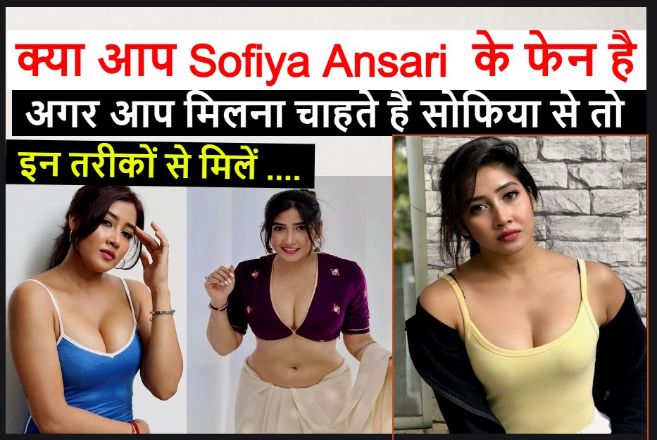 Sofia Ansari से कब और कैसे मिल सकते है ?